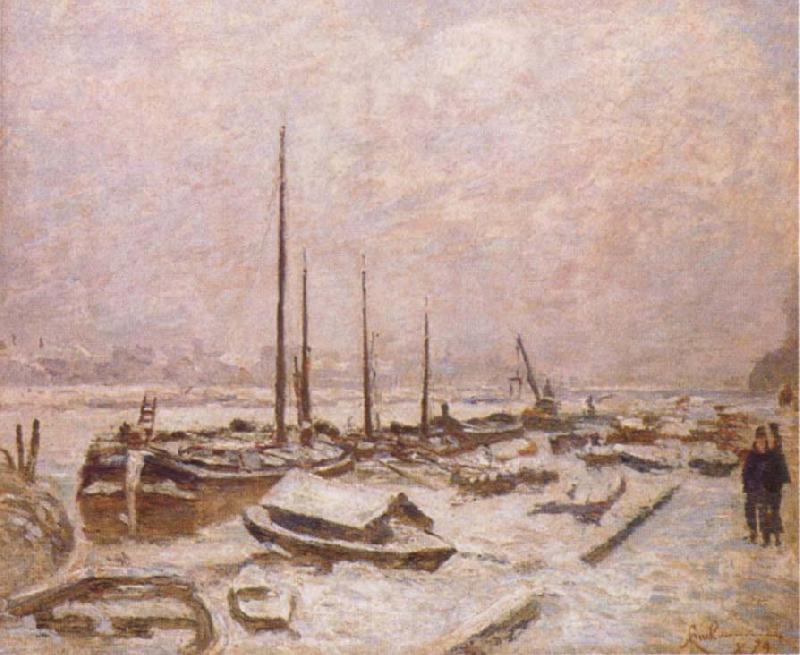 Armand guillaumin The Seine in Winter